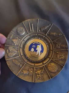 1969 Apollo 10 Commemorative plaque presented to NASA Employees RARE RARE - Picture 1 of 2