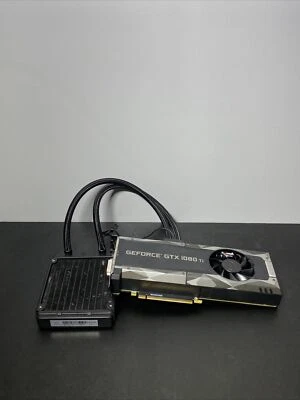 EVGA 1080 Ti SC2 Hybrid GeForce 11GB GDDR5X GTX  Graphics Card (11G-P4-6598-KR) - Image 1 of 4