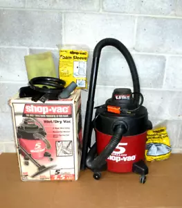 SHOP-VAC-5 GALLON- 1,5 HP- VINTAGE - Picture 1 of 8