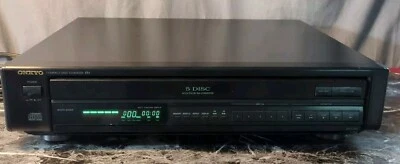 Onkyo DX-C201 5 Disc Changer CD Player Vintage Carousel- parts and repair - Image 1 of 4