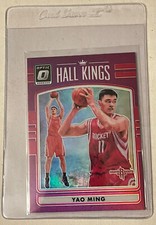 2016-17 Donruss Optic Yao Ming Hall Kings #3 Purple Holo Panini