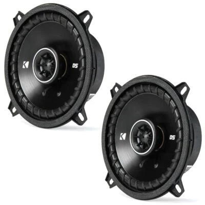 Kicker 43DSC504 DS Series 5.25" 13cm 2 Way Car Door Coaxial Speakers 50w RMS - Image 1 of 4