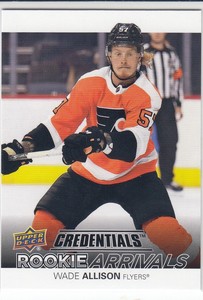 WADE ALLISON - 21/22 CREDENTIALS ROOKIE ARRIVALS