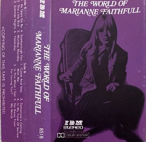 The World of Marianne Faithfull Cassette - Picture 1 of 3
