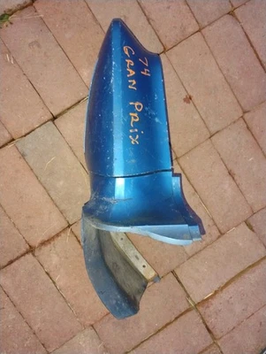 1974-1977 Pontiac Grand Prix lado esquerdo traseiro quarto extensão com enchimento de para-choque - Imagem 1 de 4