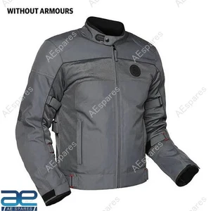 Explorer V3 Riding Jacket Shell Grey For Royal Enfield Rider @UK - Picture 1 of 10