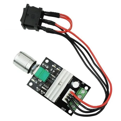 6v 12v 24v Pwm Dc Motor Speed Controller Vorwärts und Rückwärts mit Schalter - Bild 1 von 4