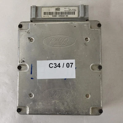 Ford Escort ECU / 93AB-12A650-AC / AGED / SMO-270 / EEC-IV - Immagine 1 di 3