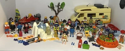 Huge Playmobil lot w/ RV Camper, Circus, Pirates, Race Car, Lots Of Different - Image 1 of 4