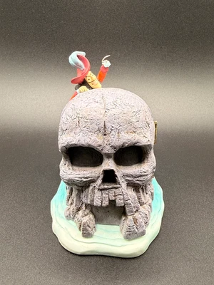 Vintage Disney Peter Pan & Captain Hook Hinged Skull Island Figurine Diorama - Image 1 of 4