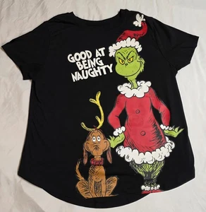 The Grinch Good at Being Naughty Shirt for Women XXXL - Picture 1 of 9