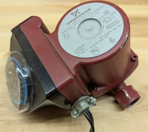 grundfos up15-10su7p/tlc zeitschaltuhr ohne verkabelt - Zustand unbekannt - Bild 1 von 7