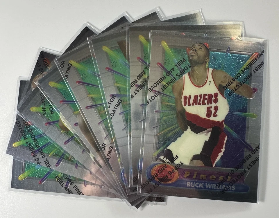 1994-95 Topps Finest Basketball Trading Card Singles - Image 1 of 1