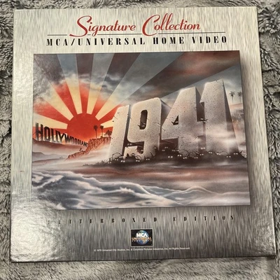 1941 4-Laserdisc LD BOXED SET WIDESCREEN FORMAT SIGNATURE COLLECTION VERY RARE! - Image 1 of 4