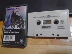 RARE OOP Nazareth CASSETTE TAPE Hair of the Dog 1975 LOVE HURTS Dan McCafferty ! - Picture 1 of 2