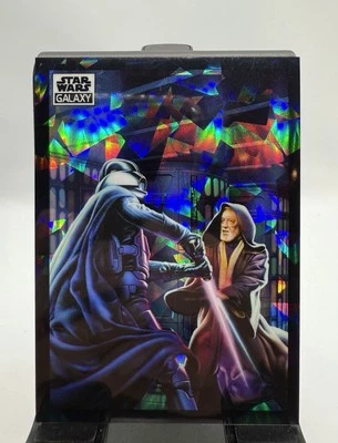 2022 Topps Star Wars Galaxy #44 Darth Vader Vs Obi Wan Kenobi /150 - Image 1 of 2