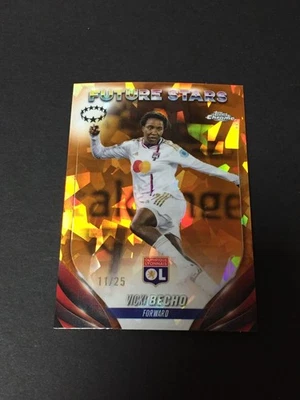 2024 Topps Chrome Sapphire Vicki Becho Orange 11/25 France Olympique Lyonnais - Image 1 of 2