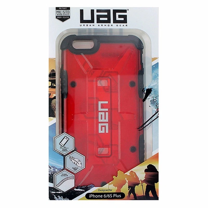 Urban Armor Gear Composite Case Cover for iPhone 6s Plus 6 Plus  - Red / Black - Image 1 of 1