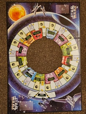 Star Wars Vintage Interactive VHS Video Game Board Death Star Floor - Image 1 of 4