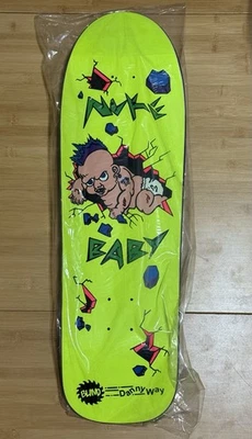 Patineta Blind Danny Way Nuke Baby cubierta amarilla nueva en funda de plástico Foto 1 de 4