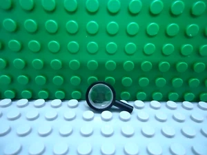 Lego minifigure 1 Black Thin Frame Magnifying Glass NEW - Picture 1 of 1
