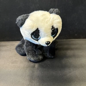 Ty Beanie Boo VelveTy Baboo Panda 6" Plush Stuffed Animal Toy - Picture 1 of 10