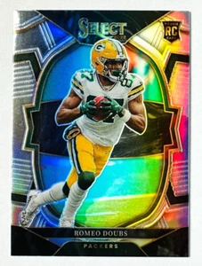 2022 Panini Select Romeo Doubs SILVER Prizm RC #54 Concourse Packers! - Picture 1 of 3