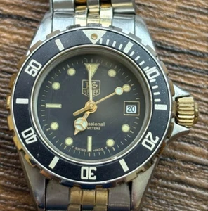 Tag Heuer 1000 Professional 200m 980.019 Boys Watch Used from JP - Picture 1 of 10