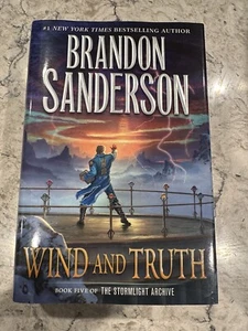 AUTOGRAPHED Brandon Sanderson Signed Wind And Truth, In Hand Ready To Ship! - Imagen 1 de 3