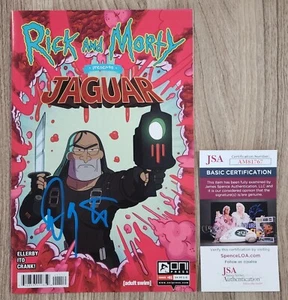 Danny Trejo Signed Rick & Morty Present Jaguar #1 Comic Book Actor Legend JSA - Picture 1 of 2
