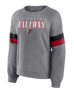 Atlanta Falcons Raglan Pullover Sweatshirt Size XL - Picture 1 of 2