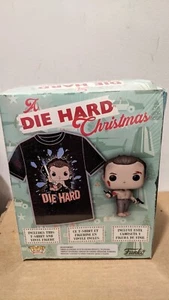 Funko Pop! Die Hard Christmas Funko Pop Plus Tee Target Exclusive Size S - Picture 1 of 3