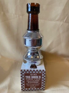 Avon Wild Country After Shave 3 oz, pieza de ajedrez vintage DeCanter nuevo de lote antiguo nuevo de lote antiguo - Imagen 1 de 1