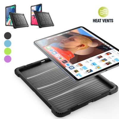 For iPad Pro 11 /12.9 2018 Poetic[TurtleSkin]Grip Protective Silicone Case Cover - Image 1 of 4