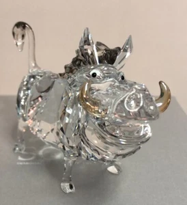 Swarovski Crystal 1049784 Disney Lion King Pumba Warthog In Replacement Box - Picture 1 of 16