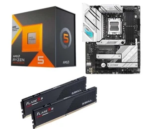 Neu AMD Ryzen 5 7600X3D ASUS B650-A ROG Strix Gaming WiFi ATX G.Skill 32GB DDR5 - Bild 1 von 2