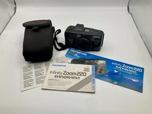Olympus Infinity Zoom 220 Panorama Camera w Instructions Excellent Condition - Picture 1 of 10
