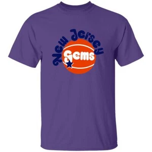 New Jersey Gems T-shirt Classic | WBL Women's Basketball Team - Picture 1 of 9
