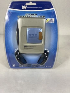 White-Westinghouse WCS-12220 Stereo Cassette Tape Player w/ Bass Boost SEALED PK - Picture 1 of 6