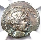 Roman Republic C. Vib. Cf Pansa AR Denarius Coin 90 BC - Certified NGC Choice VF