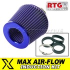 Induction Kit Performance Air Filter  Cone, Blue + Blue Fits VW