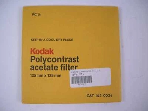 "BRAND NEW Kodak Polycontrast Acetate filter PC1 1/2 143 0024 - Picture 1 of 1
