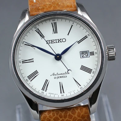 [N MINT] SEIKO Presage 6R15-02P0 SARX019 Roman White Dial Men's AT Watch JP U692 - Image 1 of 4