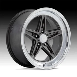 American Racing Vintage VN514 Groove Anthracite 18x10 5x4.75 12mm - Picture 1 of 3