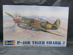 Revell Model Kit P-40B Tiger Shark 1:48 Scale - Picture 1 of 6