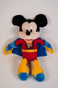 Rare Hallmark Disney Micky Mouse Superman Plush Figure Disney Super Mickey - Picture 1 of 6