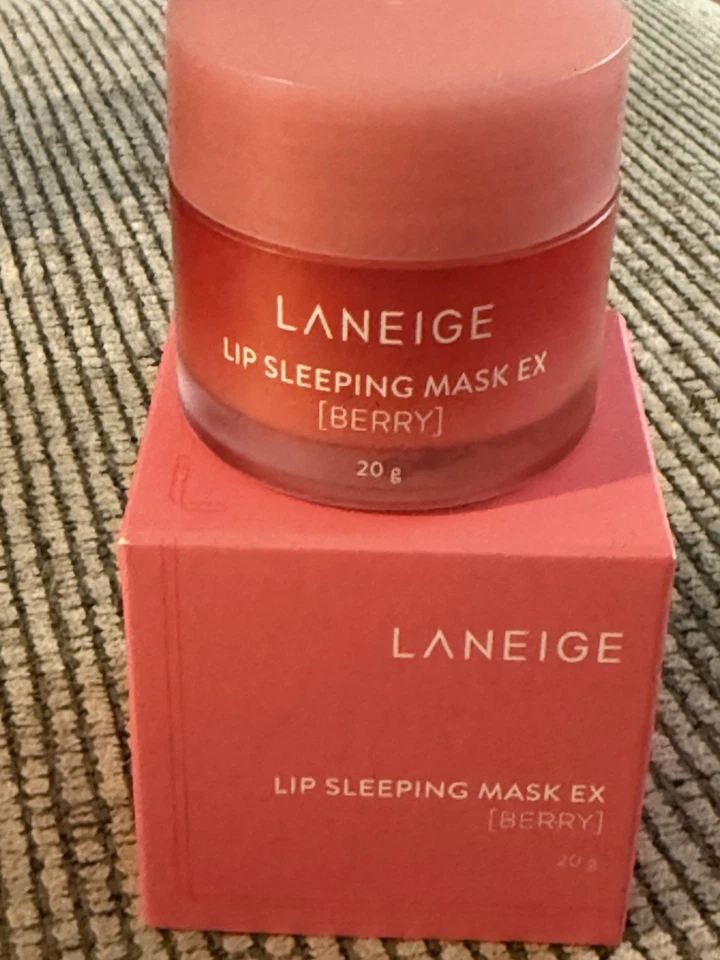 Laneige Lip Sleeping Mask Berry Full Size 20g New In Box - Image 1 of 1