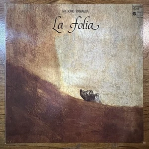 Gregorio Paniagua - La Folia LP Original Harmonia Mundi Release 1982 Very Clean - Picture 1 of 7