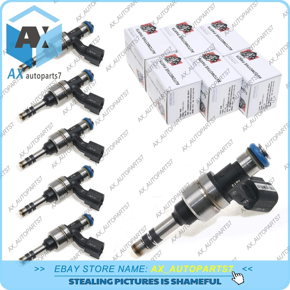 6X Inyectores de combustible 12634126 para Buick Cadillac Chevrolet GMC 2012-22 3,6 L 3,0 L Foto 1 de 4