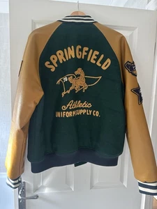 Chaqueta de béisbol SuperDry Springfield para hombre XL - Imagen 1 de 3
